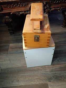 Shoes and box