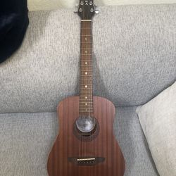 Luna Safari Muse 3/4 Size Acoustic Guitar w/Case