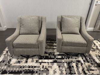 Swivel rocking chairs