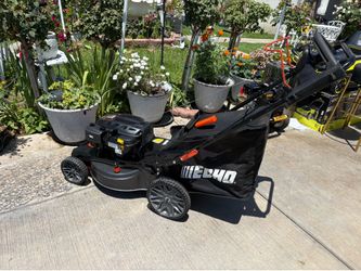 21 in. 190 cc Briggs and Stratton Gas 3-in-1 Dual Blade RWD Self-Propelled Lawn Mower with Single Lever Deck Adjustment