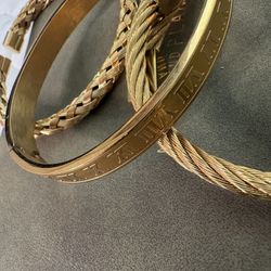 Gold Plated Braclets