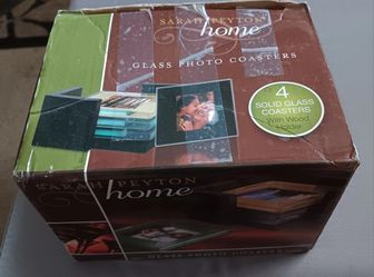 Glass Photo Coasters