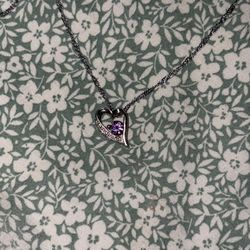 Heart 925 Silver Necklace 