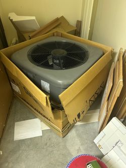 New 1.5 Ton Rheem Straight AC system