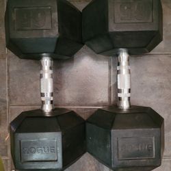 Rogue 65lbs dumbells Weights 