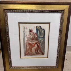 Salvador Dali Painting Official Martin Lawrence Gallery