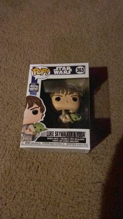 Pop! Star Wars Luke Skywalker with Yoda