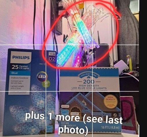 6 sets Of Christmas Lights