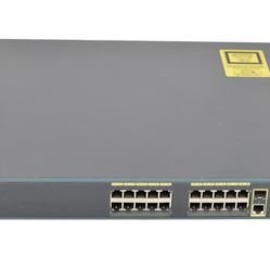 CISCO WS-C2960+24TC-L 24 10/100 PLUS 2 (SFP OR 1000BASE-T) LAN BASE