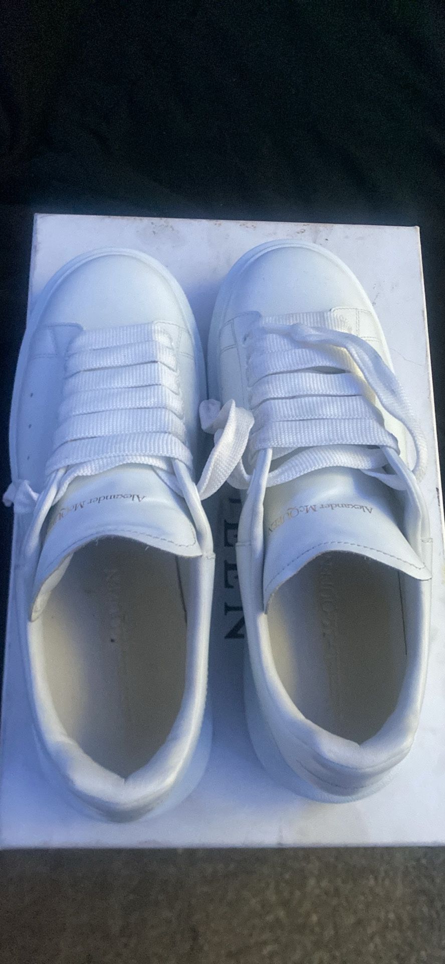 All White Alexander Mcqueens