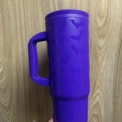 Purple Bat Tumbler 