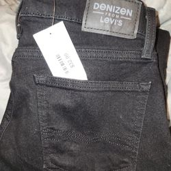 New Black Denizen From Levi's Jeans Sz 30x30