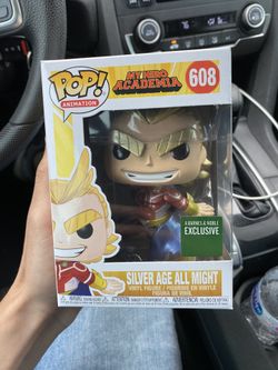 Metallic Silver Age All Might Funko Pop My Hero Academia