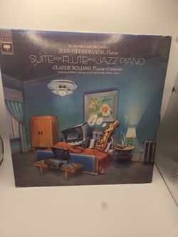 Jean-Pierre Rampal Claude Bolling Vinyl LP