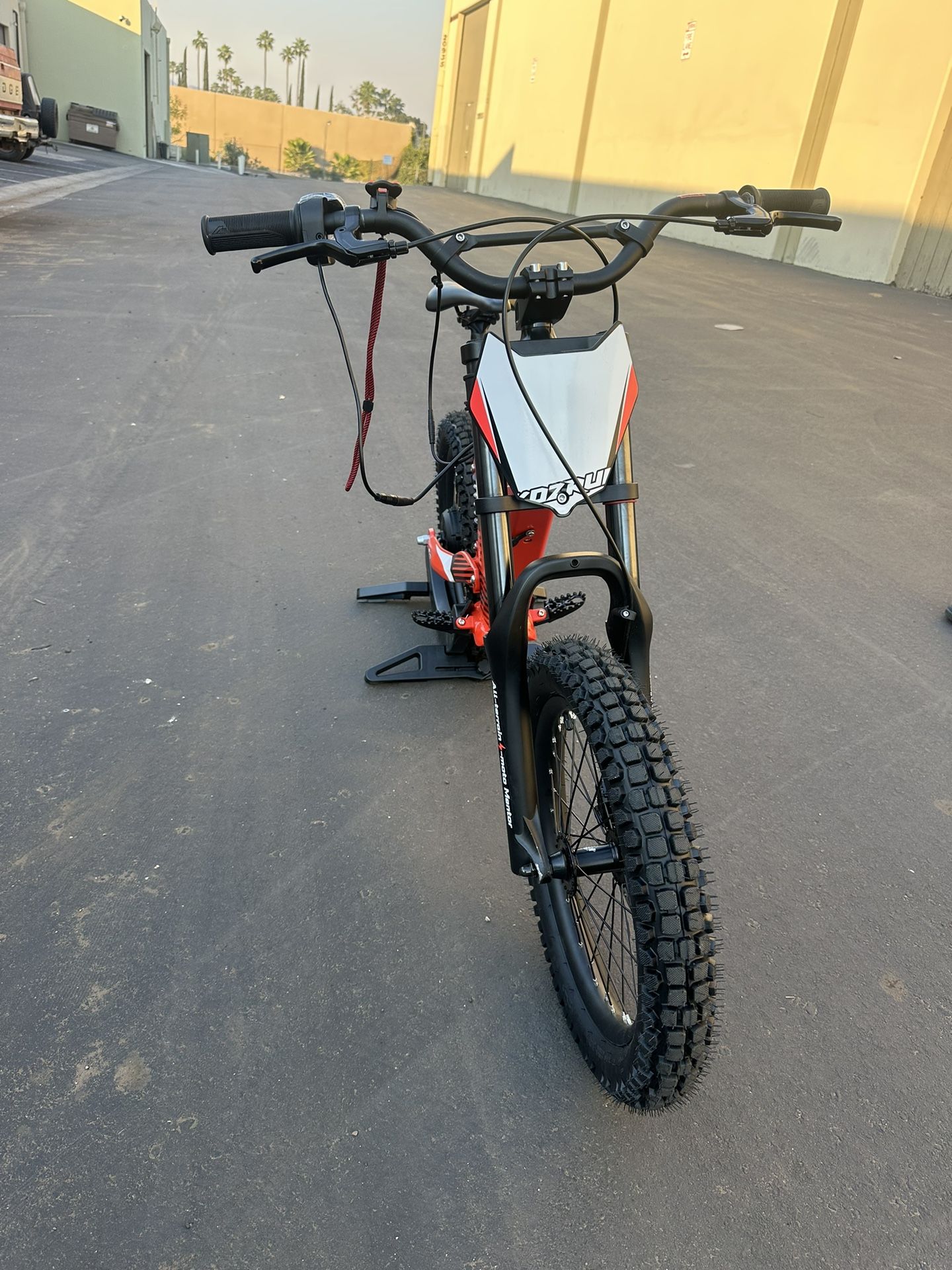 Jumping Electric Dirt Bike, 500W Off Road Electric Motocycle for