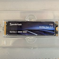 1TB NVME m.2 PCIe3.0 SSD, Gen3x4