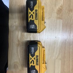 Dewalt 20v 5ah XR Battery 