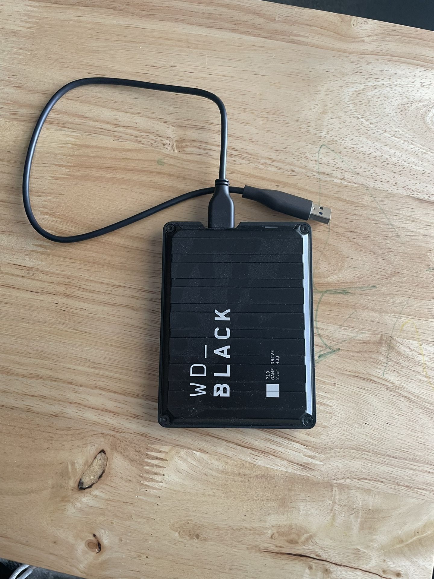 Western Digital Black P10 2TB External USB 3.2 Gen 1 Portable Hard Drive 
