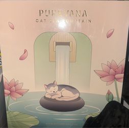 Brand new cat zen fountain