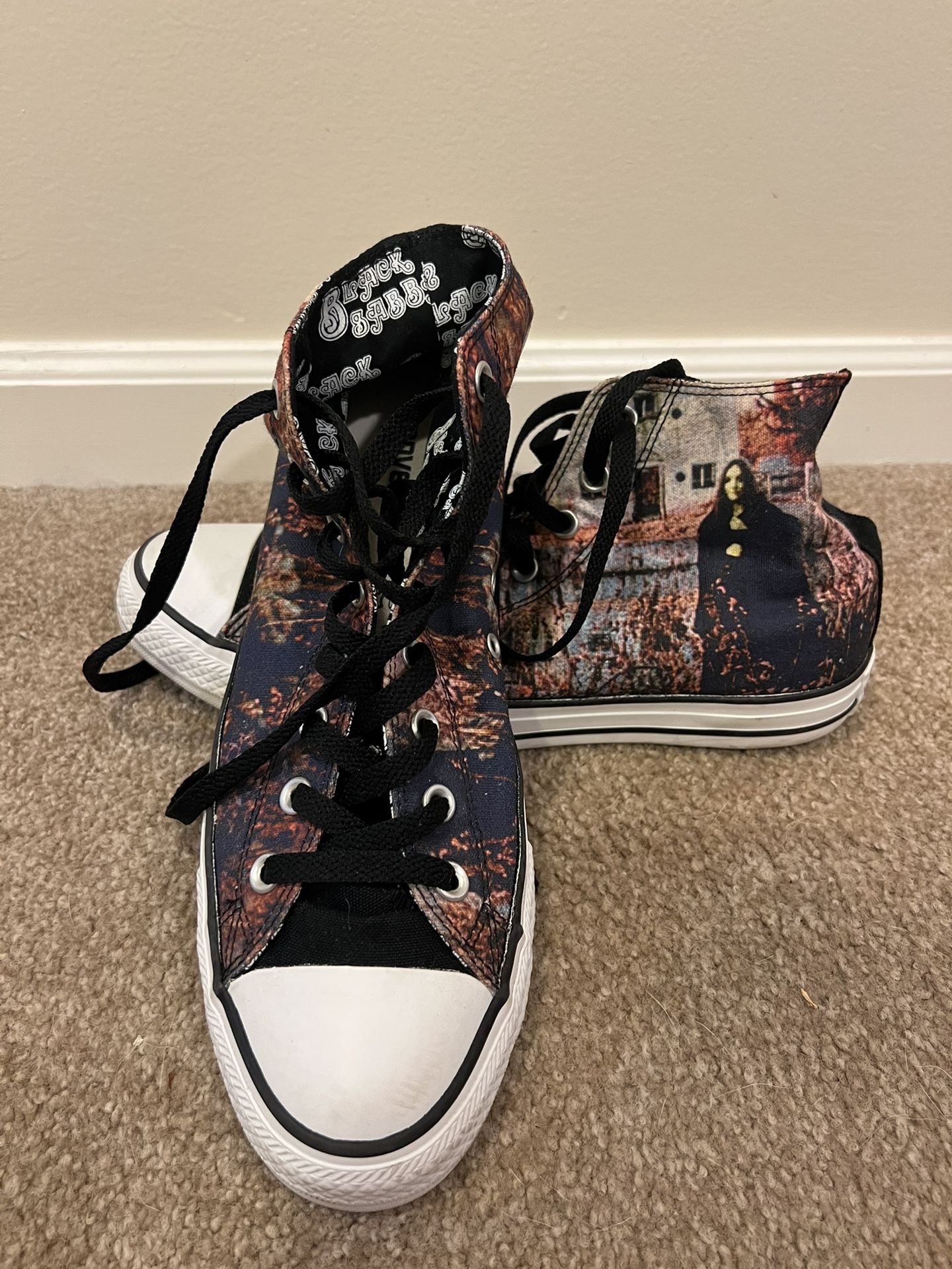 Collector’s Edition Black Sabbath Converse - Men’s Size 10