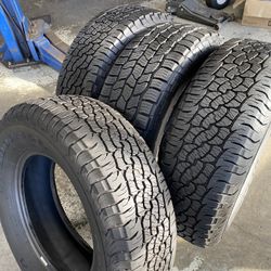 265/70R17 Tires – 4 Used, Very Good Condition