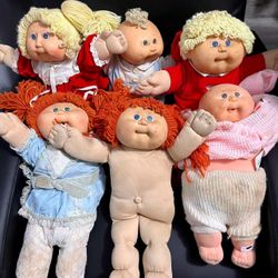 Cabbage Patch Dolls lot vintage