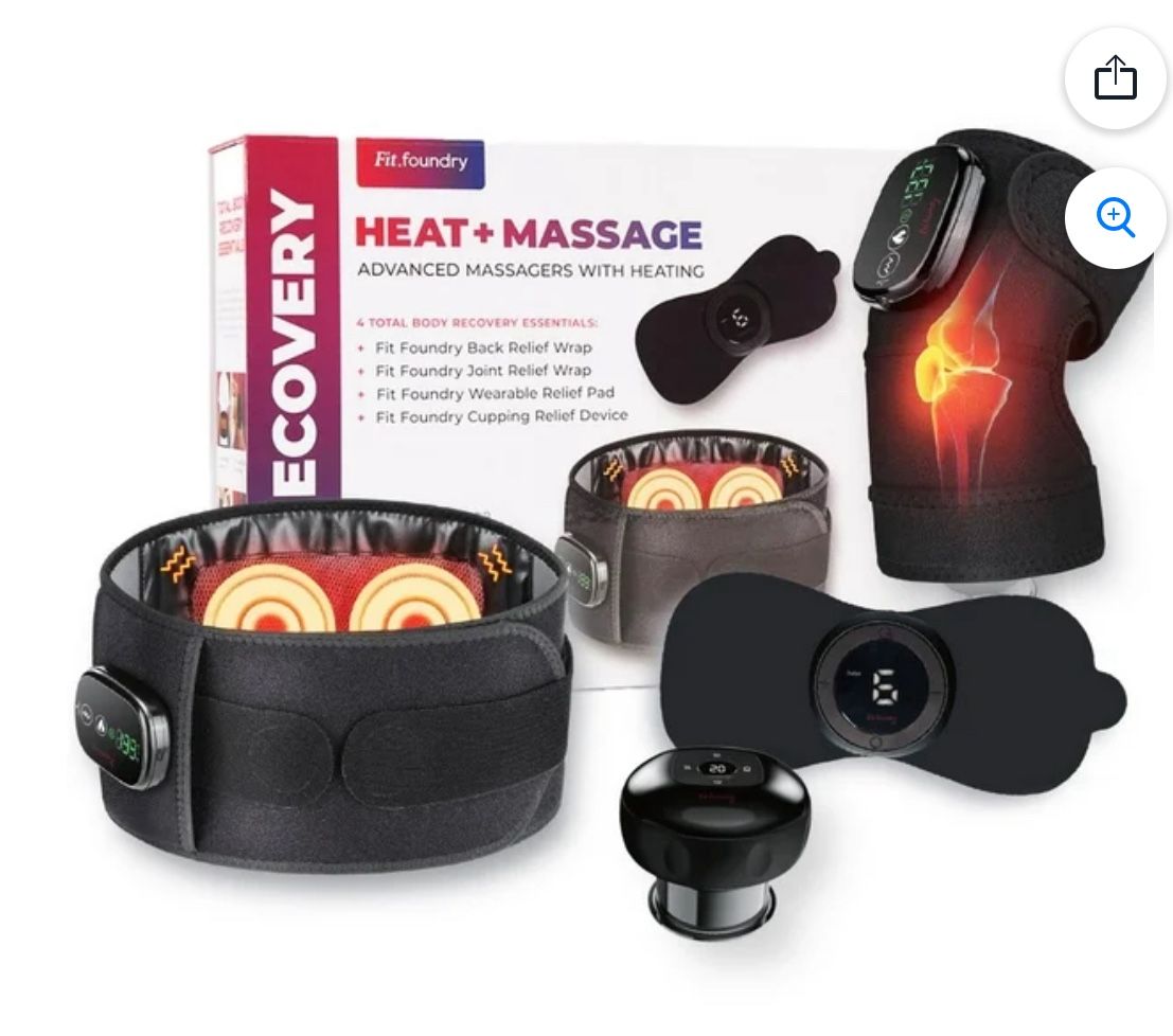 Fit Foundry 4 In 1 Heat And Massage