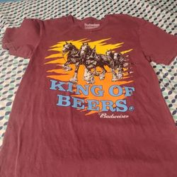 Budweiser Shirt Size Small 