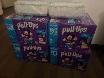 Size 4t -5t pull ups- read description