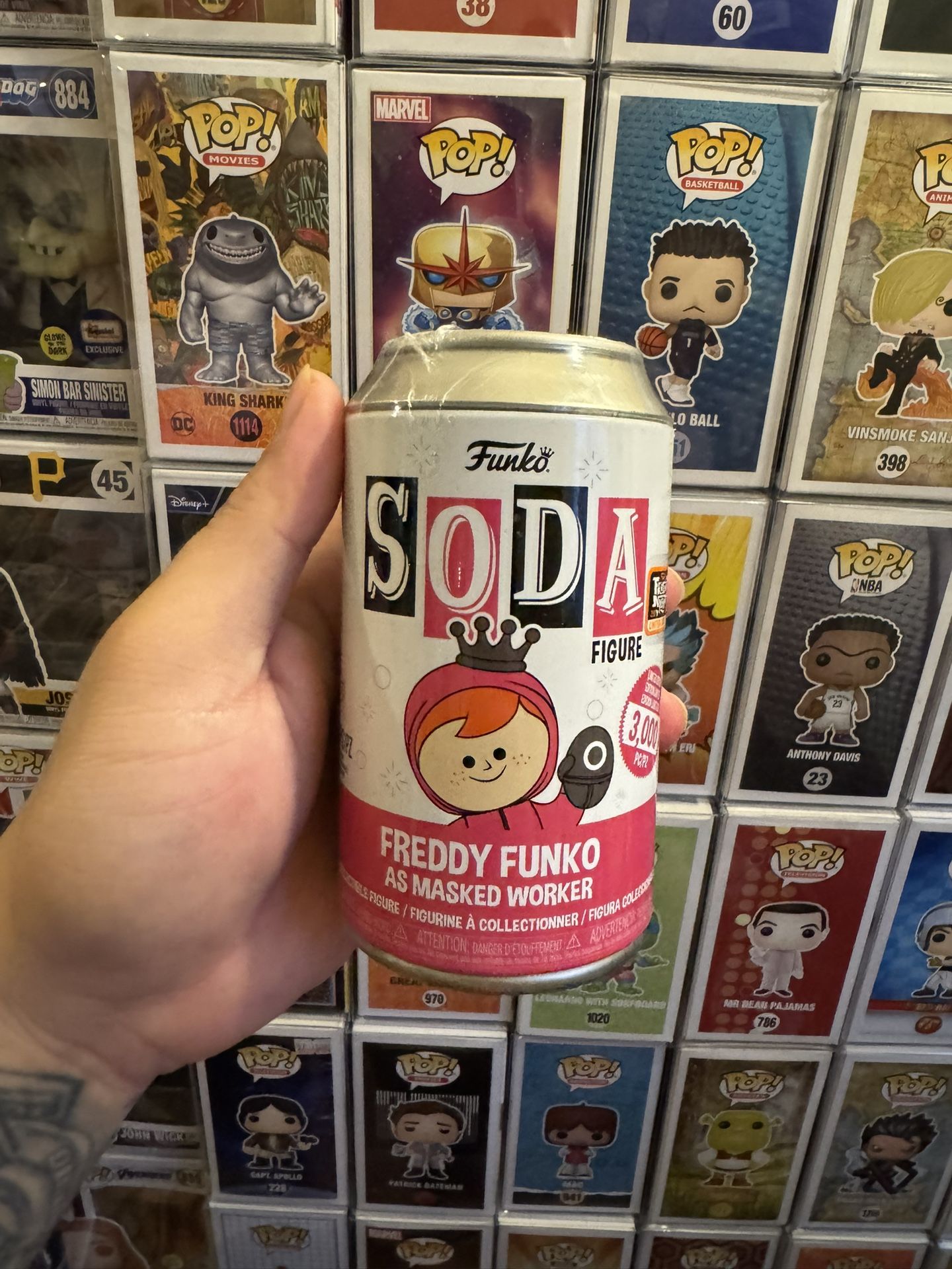 Freddy Funko As Masked Worker Squid Game