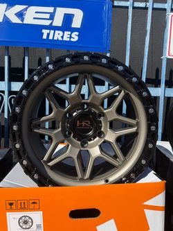 HARDROCK RIMS MODEL HR-105 SIZE 17X9 SIZE 6X139 OFFSET 1MM āPICKUP PRICE