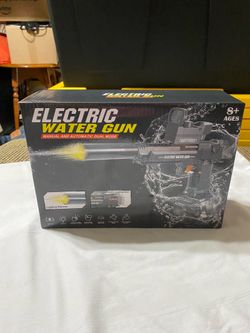 Electric Water Toy Gun - Gray