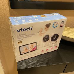 VTech Smart Access 2 Camera Baby Monitor 360 Pan & Tilt