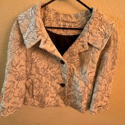Women blazer fancy dress coat