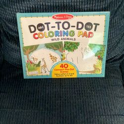 Dot To Dot Coloring Pad