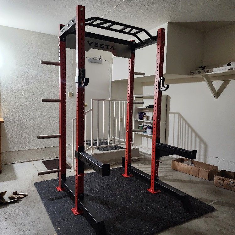 New Vesta Hr1000 Half Squat Rack | Commercial Grade | Gym Equipment | Excercise |🔴WEIGHTS, BARBELL, & BENCH SOLD SEPERATELY 🔴| FREE DELIVERY 🚚