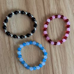 Stretchy Bead Bracelets 