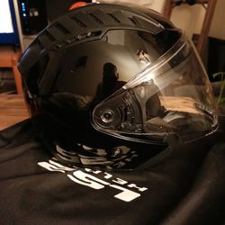 LS2 Copter Style Helmet
