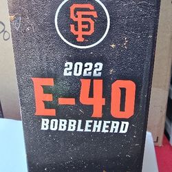 Collectable E-40 Giants bobble head