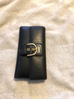 COACH leather wallet