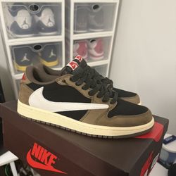 Size 10 - Men’s Travis Scott Low Mocha
