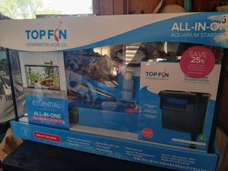 Top Fin 10 gallon starter kit