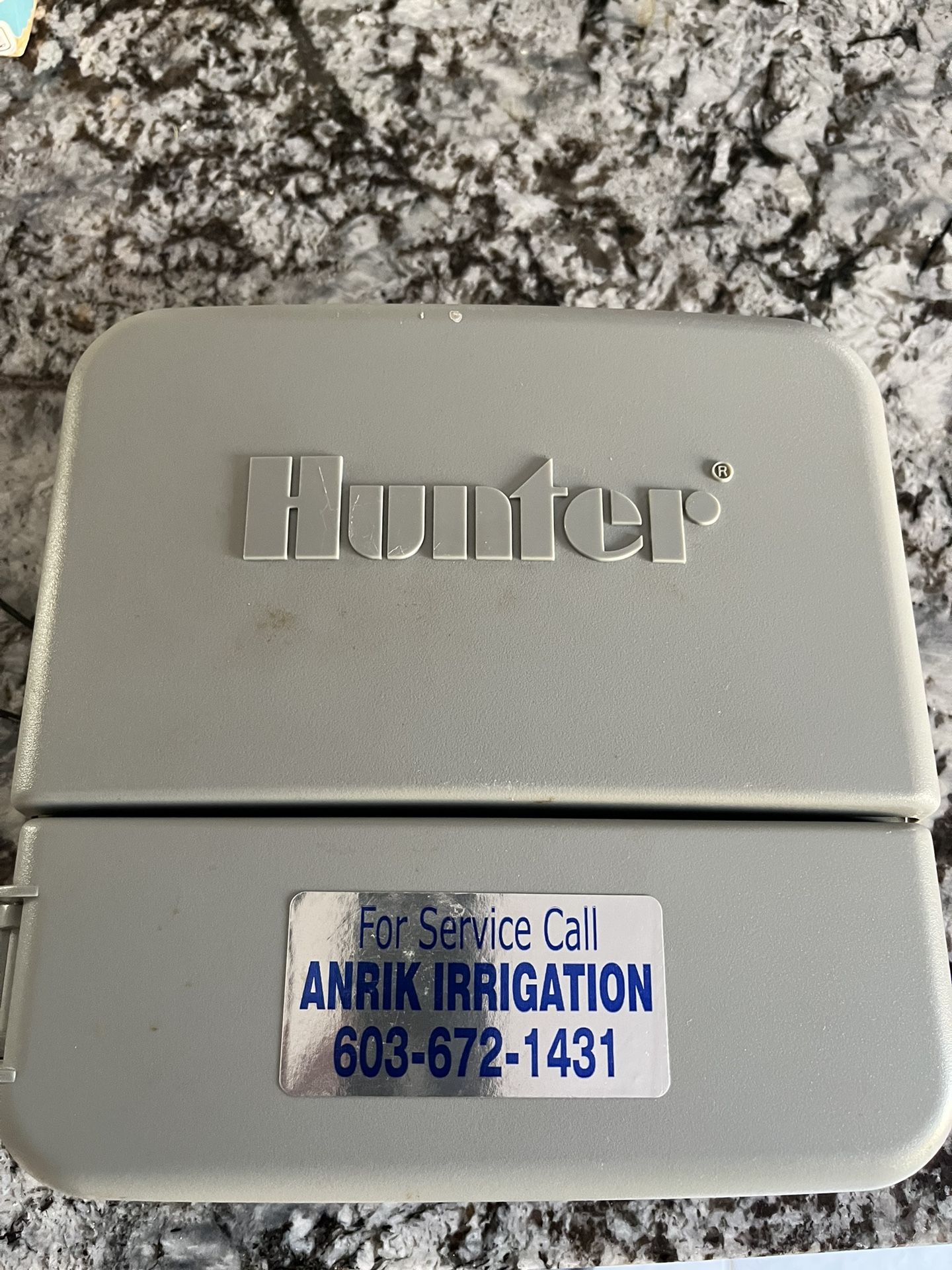 Hunter sprinkler controller 6 Zone
