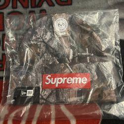 Supreme New Era Box Logo Beanie Realtree Ap Camo 