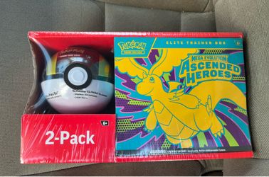 Pokemon Sam’s Club Ascended Heroes Elite Trainer Box w/Pokeball