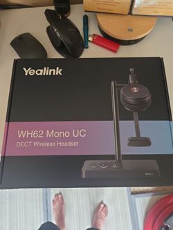 New wireless headset. Yealink