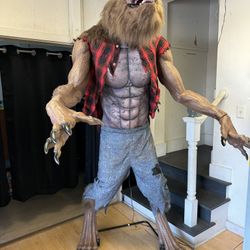Halloween 7 Ft Animated Werewolf