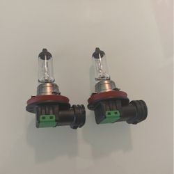 2x Halogen Headlight H11
