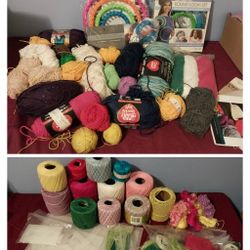 Crochet Yarn Loom & Craft lot