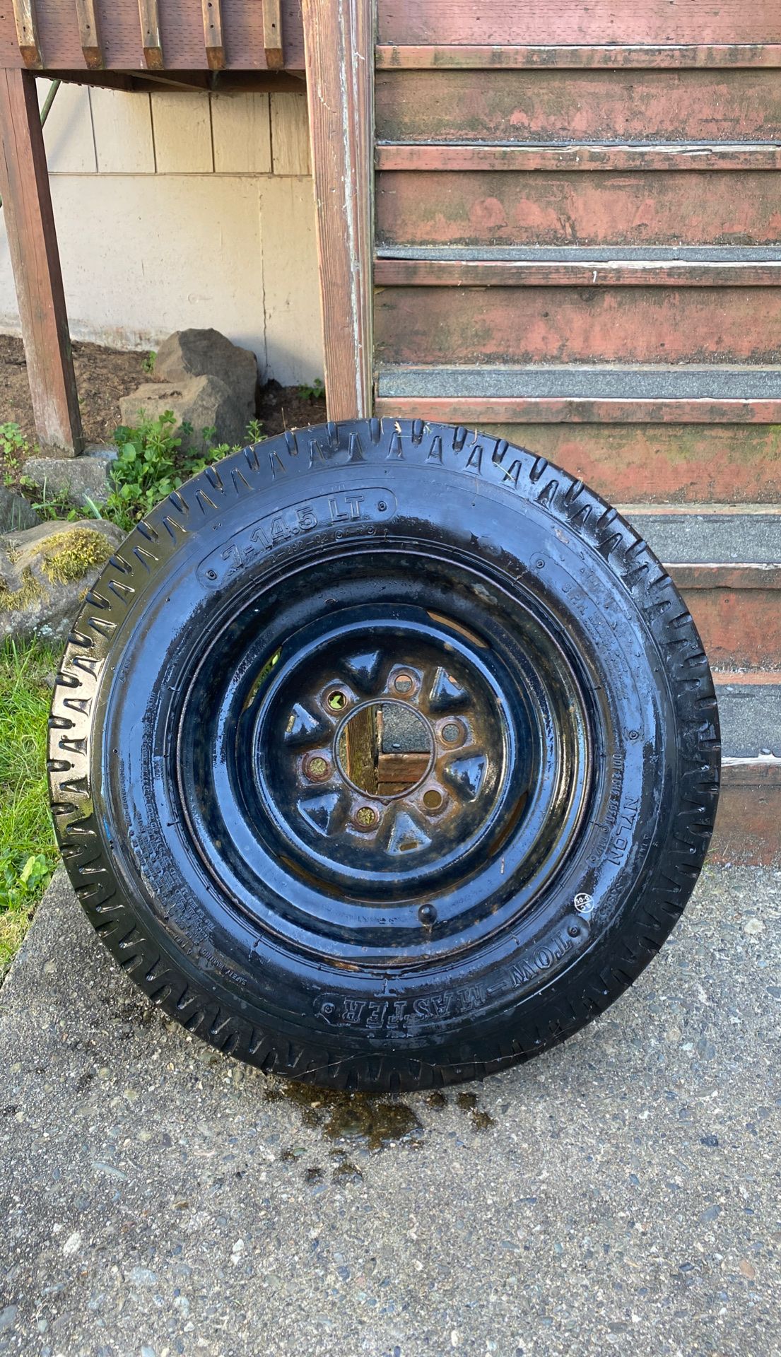 Spare tire for a trailer